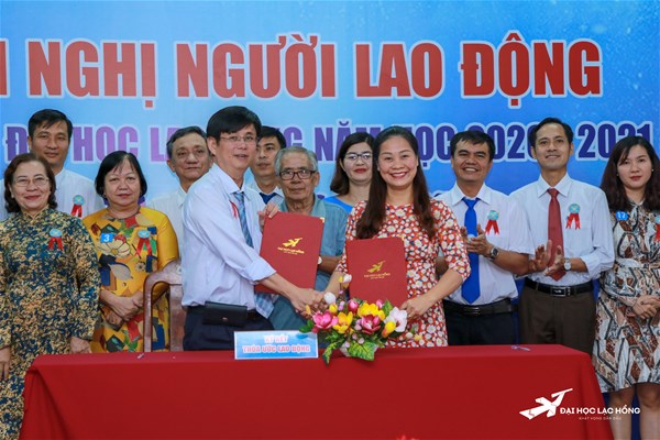 Hội nghị người lao động LHU 2020 - đoàn kết và quyết thắng